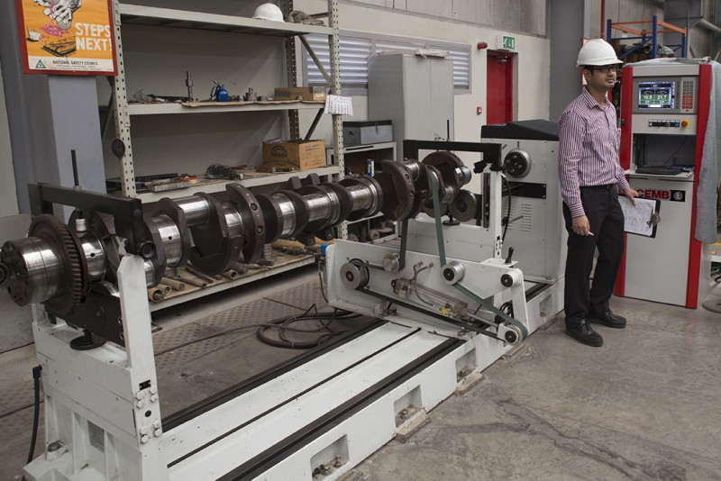 Crankshaft Dynamic Balancing